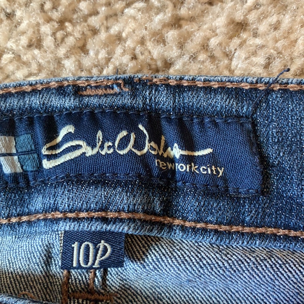 Salt Works New York City Mid Rise Jeans Sz. 10p View 4